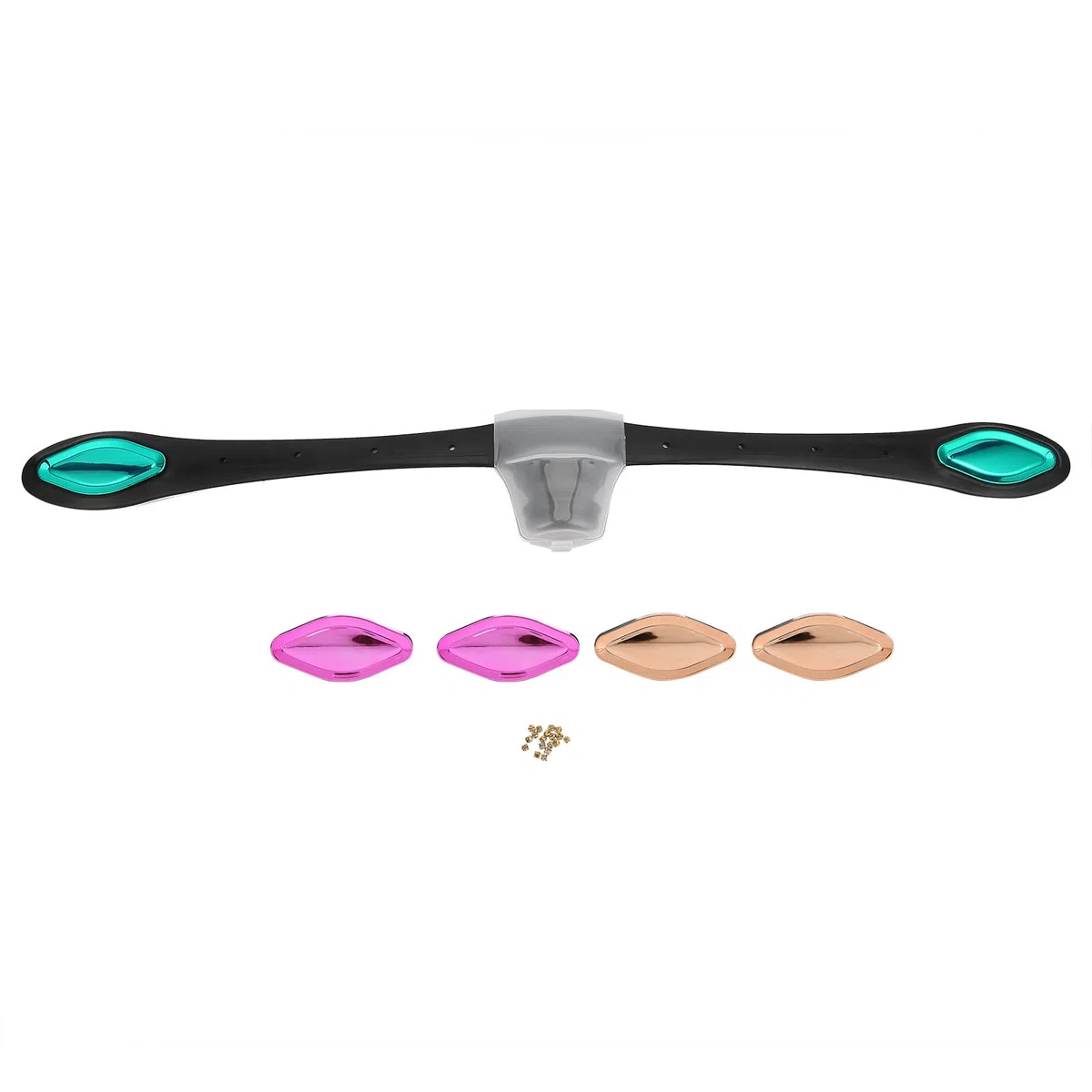 Entrenador de fitness facial, adelgazamiento facial, antiarrugas, herramienta de ejercicio (negro)
