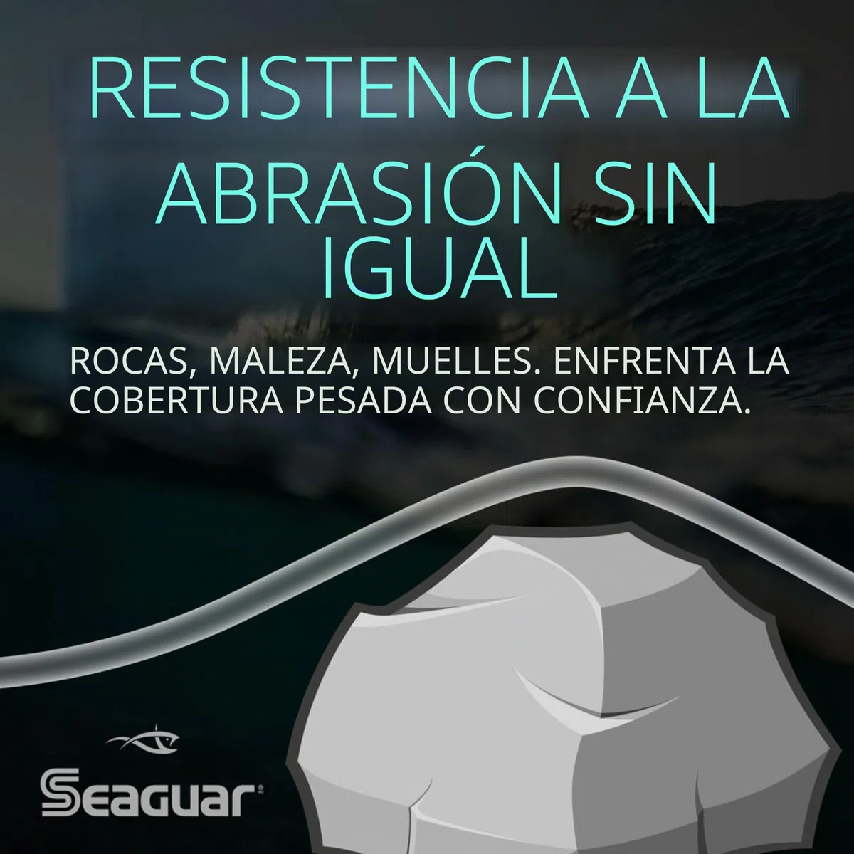 Seaguar Red Label - Línea de Pesca de fluorocarbono de 1000 Yardas