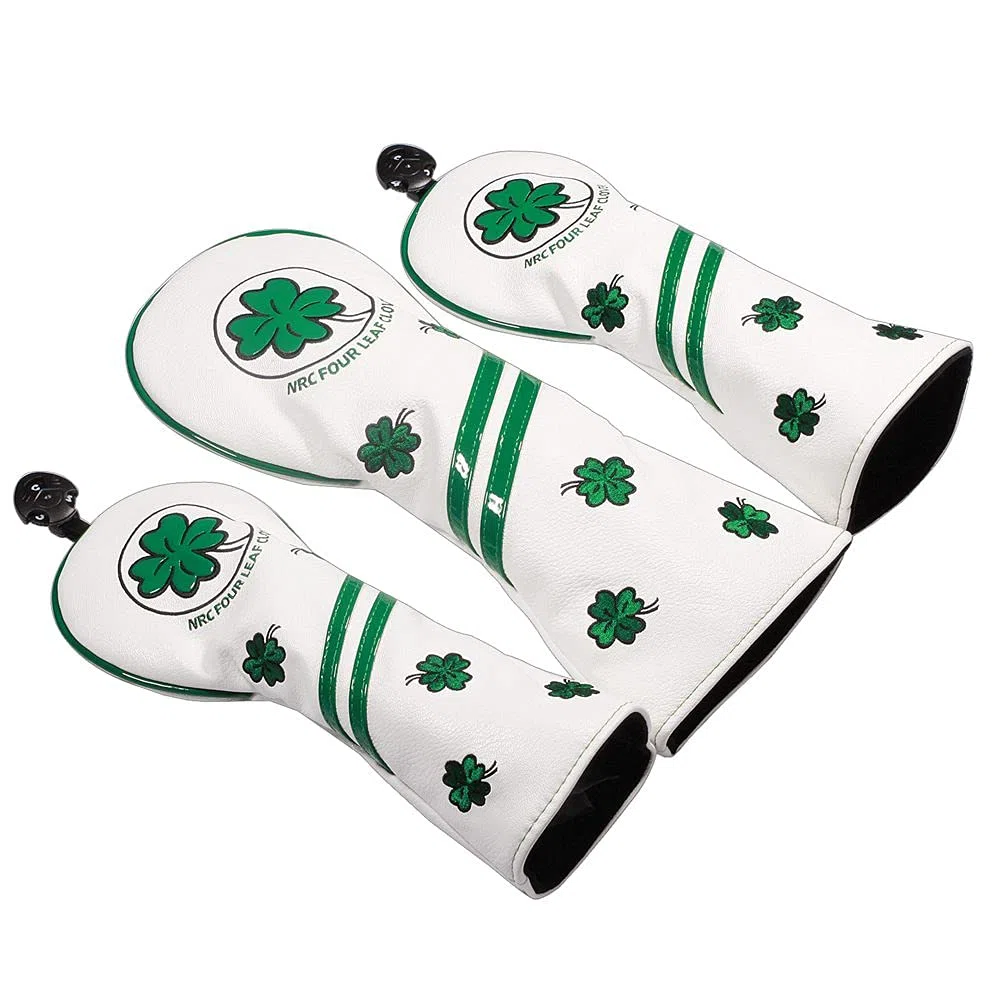 Fundas Palos De Golf 3 uds Impermeable Funda de Cabeza for Club de Golf híbrido UT Madera Conductor Headcover Funda Driver Golf(Hybrid Cover)