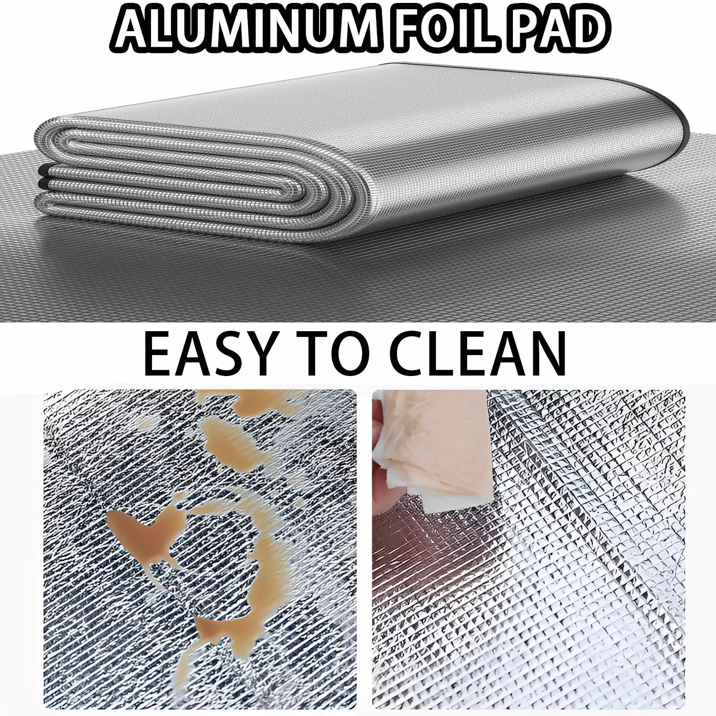 Esterilla Aislante De Aluminio Esterilla Camping 100 x 200 cm Esterilla Aislante De Aluminio Estera De Camping Térmica Aislante,para Exteriores para Camping, Alfombra