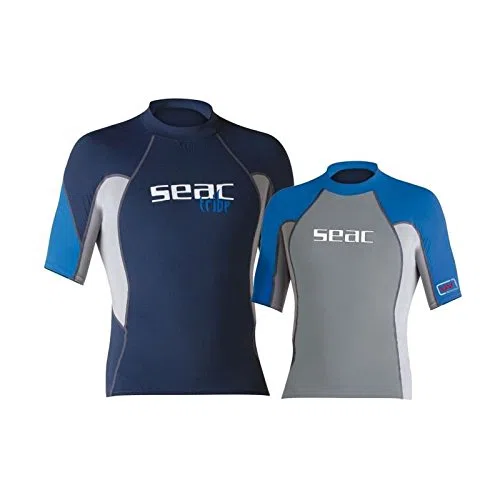SEAC RAA Short EVO Camiseta para Snorkeling y Natación con Protección UV Unisex niños (Pack de 1)