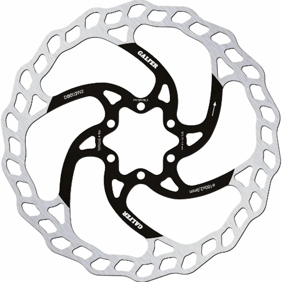 Galfer Disco de Freno Wave 223 x2.0 mm para Bicicleta – MTB y E-BIKE