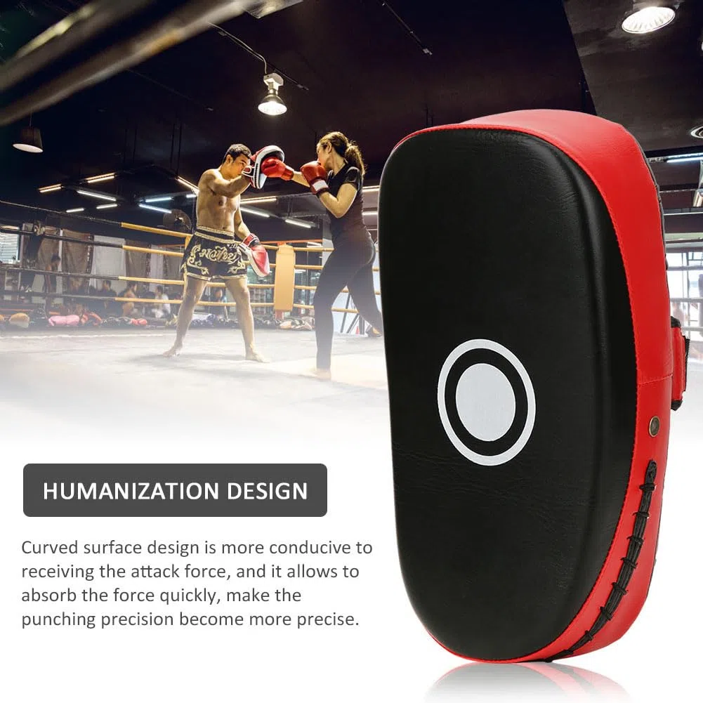 HERCHR Manoplas De Golpe, Kick Boxing Strike Pad Escudo De Entrenamiento En Forma De Arco Kick Pack Set Equipo De Práctica para Karate, Muay Thai, MMA