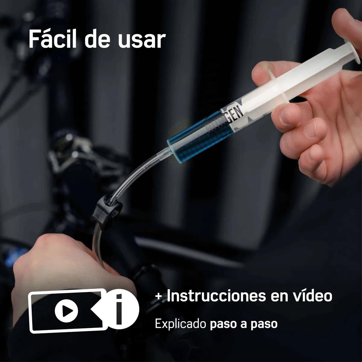 Borgen Kits de purga para frenos apto para Magura discos hidráulicos I Kit de servicio para frenos de bicicletas I Conjunto de purga con instrucciones paso a paso para la purga perfecta
