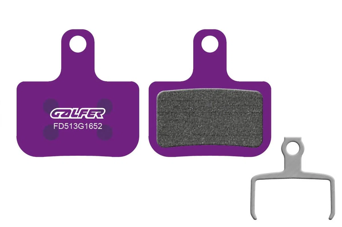 GALFER G1652 Plaquetas de Freno para Bicicleta, Violeta, ESTANDAR