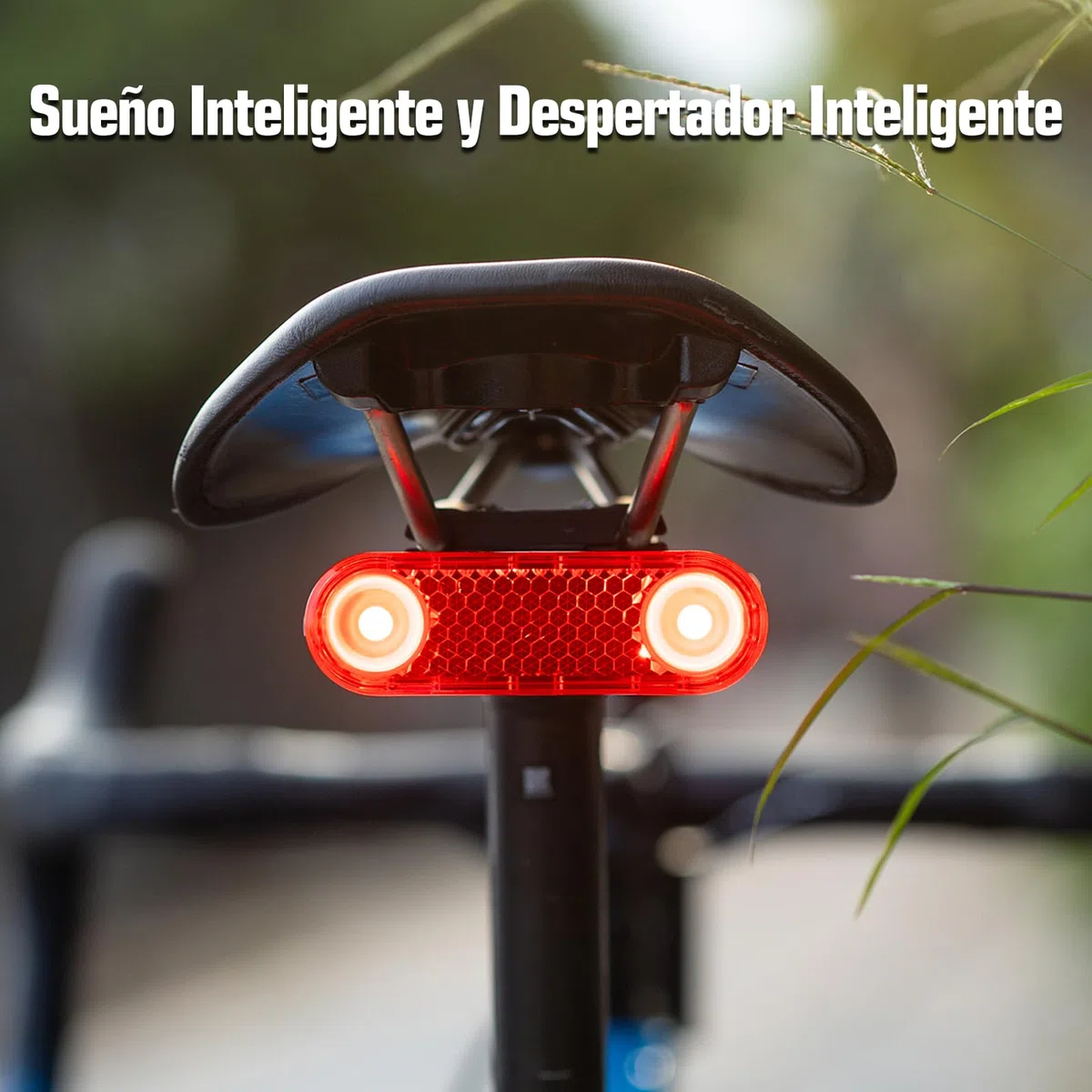 Gaciron W12BR luz Bicicleta Trasera 200 lúmenes,luz Trasera Bicicleta con Sensor de Freno,5 Modos de Brillo,luz Trasera Bicicleta Potente led,Resistente al Agua IPX6,Luz Bicicleta Inteligente