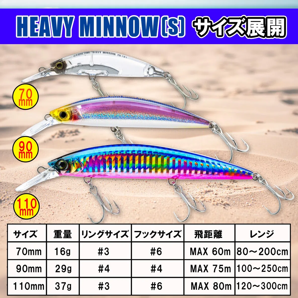DUEL Heavy Minnow 90S F1189-HSTI