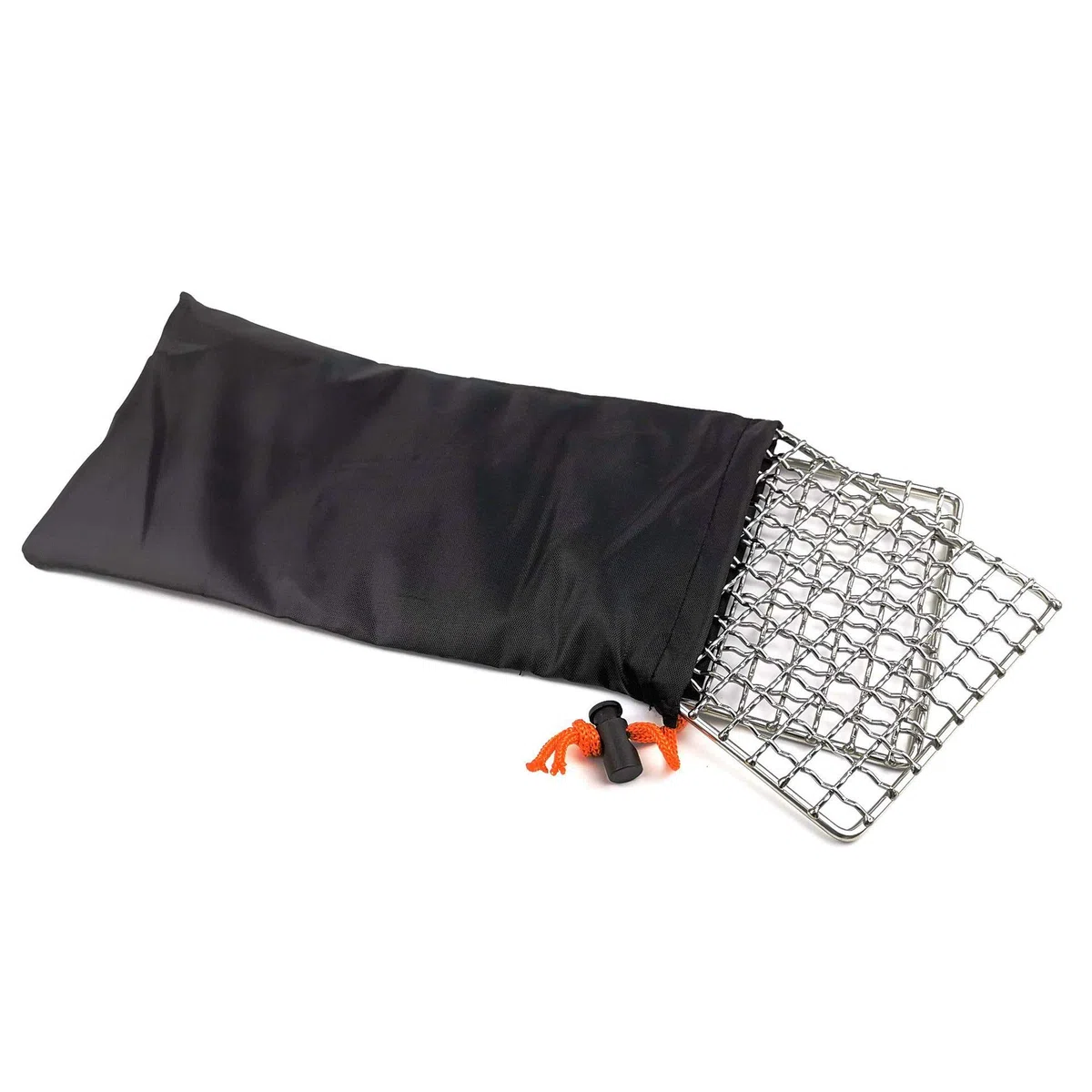 Parrilla de malla de acero inoxidable para acampar, parrillas de Bushcraft, parrillas para barbacoa, fogatas, parrilla de cocina de alta resistencia al aire libre para camping, senderismo