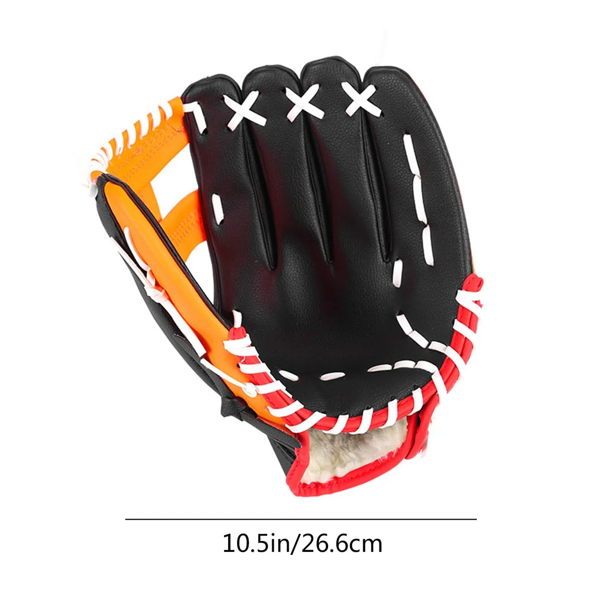 Guantes de béisbol juveniles, guantes de softbol deportivos - Guantes individuales de béisbol deportivos y profesionales | Equipo de práctica de entrenamiento deportivo al aire libre en serie de
