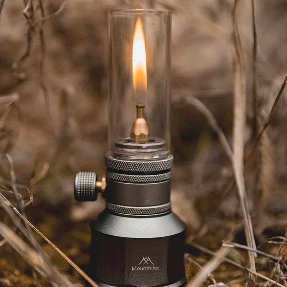 EasyByMall Luces de camping, farol de gas al aire libre, kit de luz de vela con barra de extensión de tanque vacío, para huracán, tormenta, interrupción (linterna de gas), WFPS4OH7CS78U029F6Z6CN
