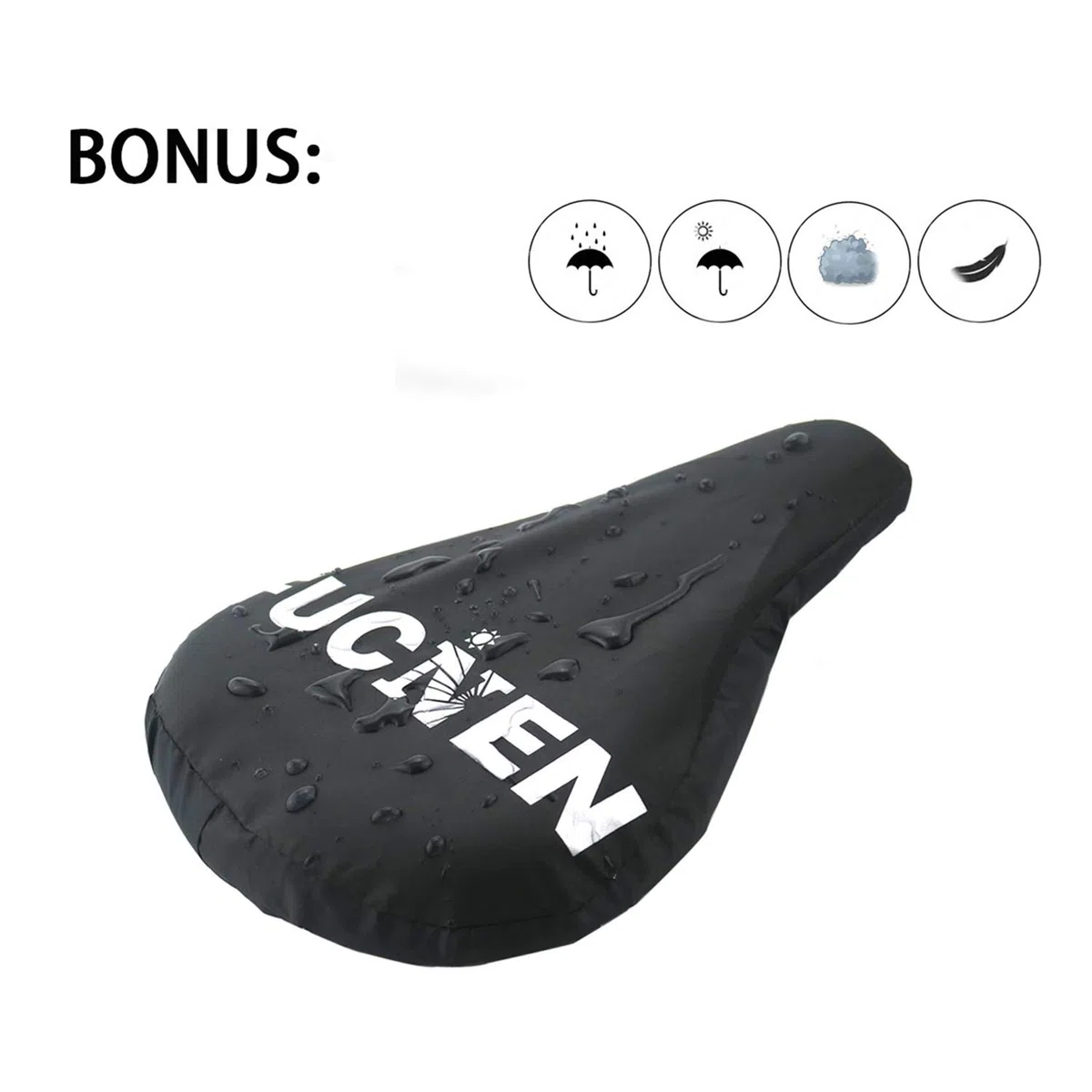 Funda de gel para asiento de bicicleta de 10.5 x 6.3 pulgadas, acolchada, tradicional, pequeña, para bicicleta de carretera, montaña, ciudad, ciclismo, gran ayuda en las llagas del sillín