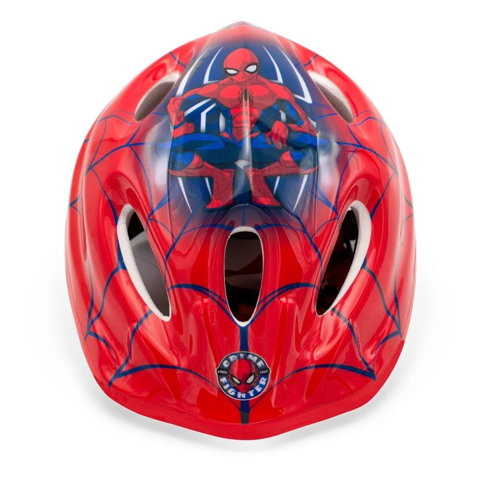 Disney Jungen Spiderman - Casco de Ciclismo, Multicolor, tamaño: 52-56 cm