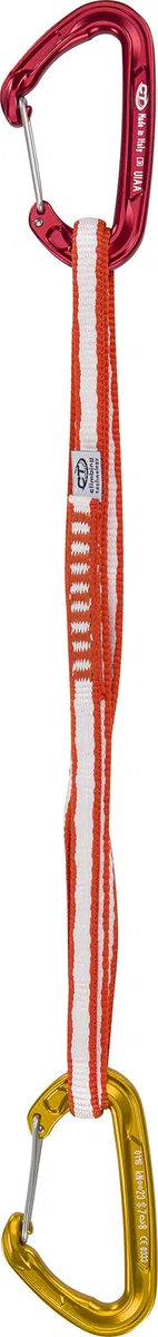 Climbing Technology Fly-Weight EVO Alpine Set 60 cm Dyneema Cinta exprés, Rojo/Amarillo, Talla única