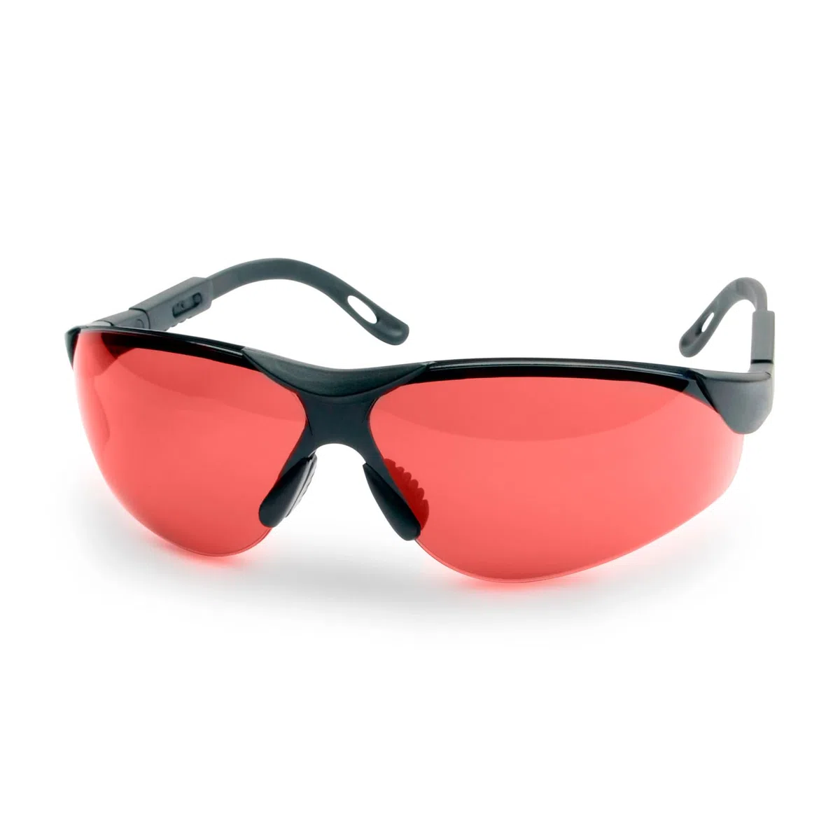 Walker's Game Ear Elite GWP-XSGL-VER - Gafas de seguridad para caza, talla única, color bermellón