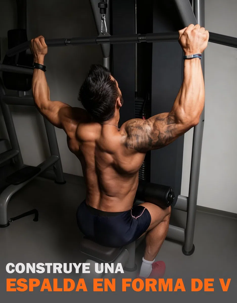 Fitarc Barra Lat Pulldown 102 cm, agarre antideslizante de longitud completa, barra de jalón para máquina de poleas, admite agarre estrecho y ancho