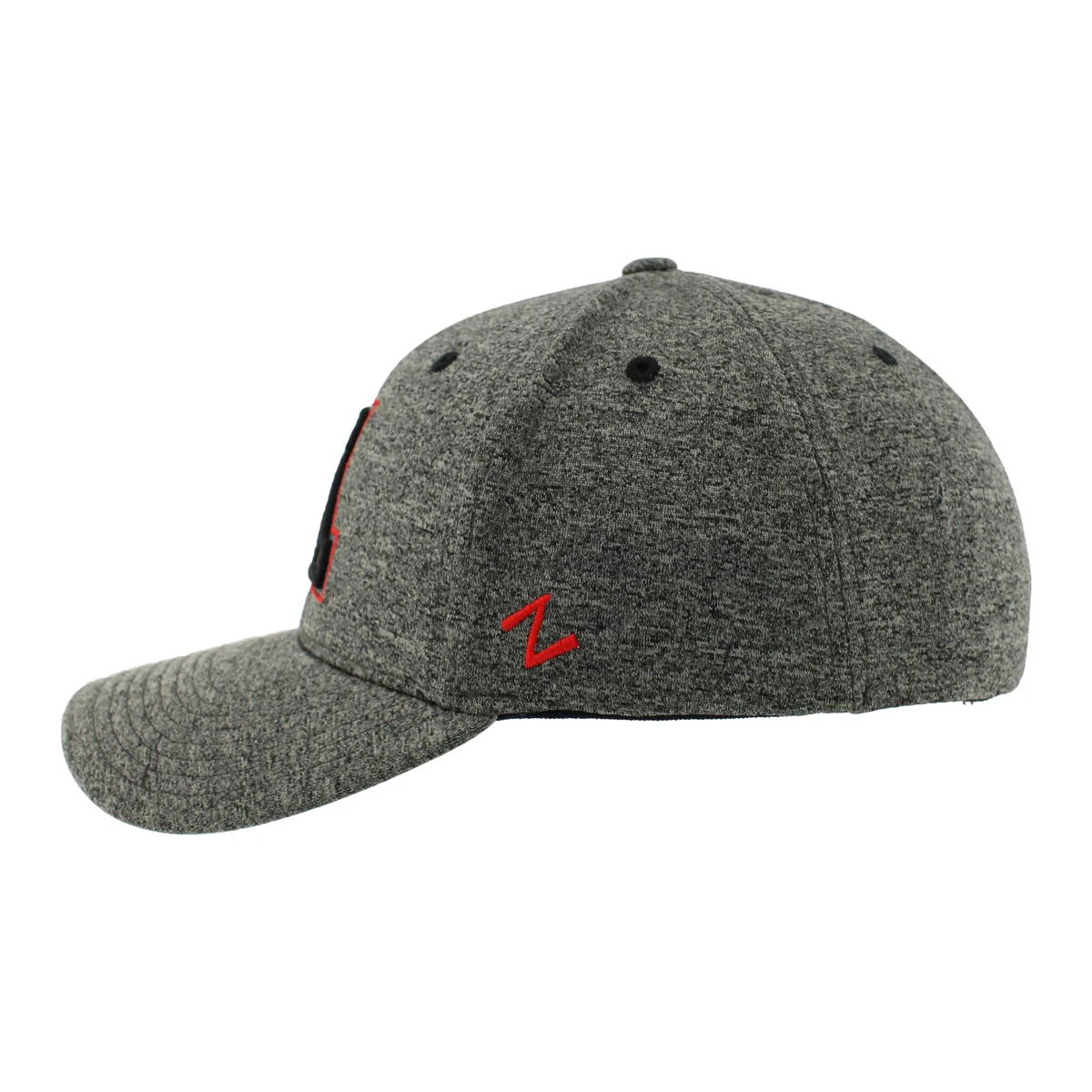 ZHATS NCAA Officially Licensed Hat Somber Fog Tapa, Gris Brezo, L para Hombre