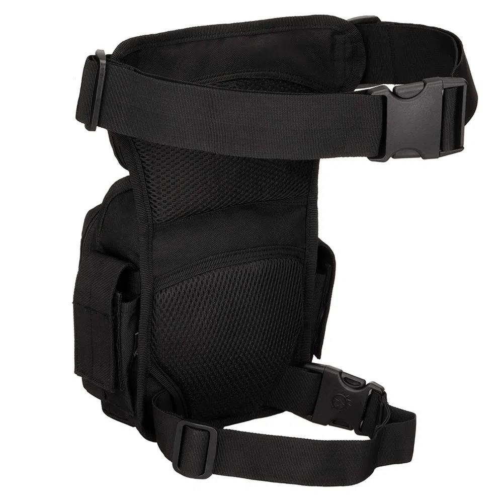 Exterior táctico Impermeable Pierna Bolsa Banana para Deporte Caminata Camping Militar Bolsa Molle cinturón Bolsa Moto para