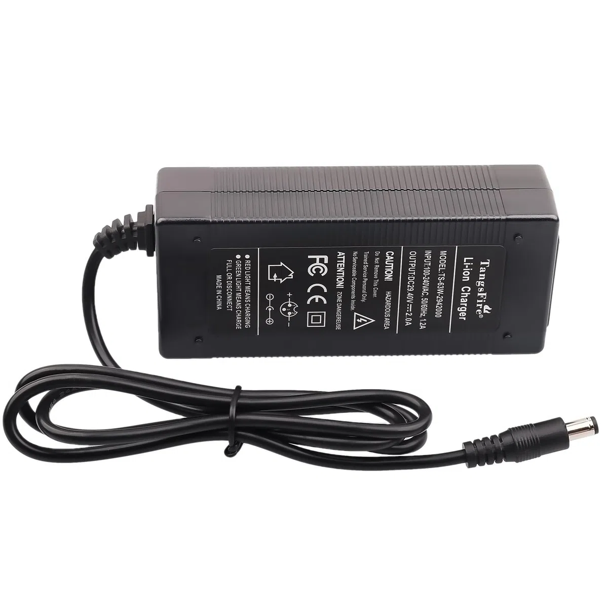 29,4 V 2 A Cargador Overboard Universal para 25,2 V 25,9 V 24 V Batería Scooter Rchargeur Patinete Eléctrico Urbanglide
