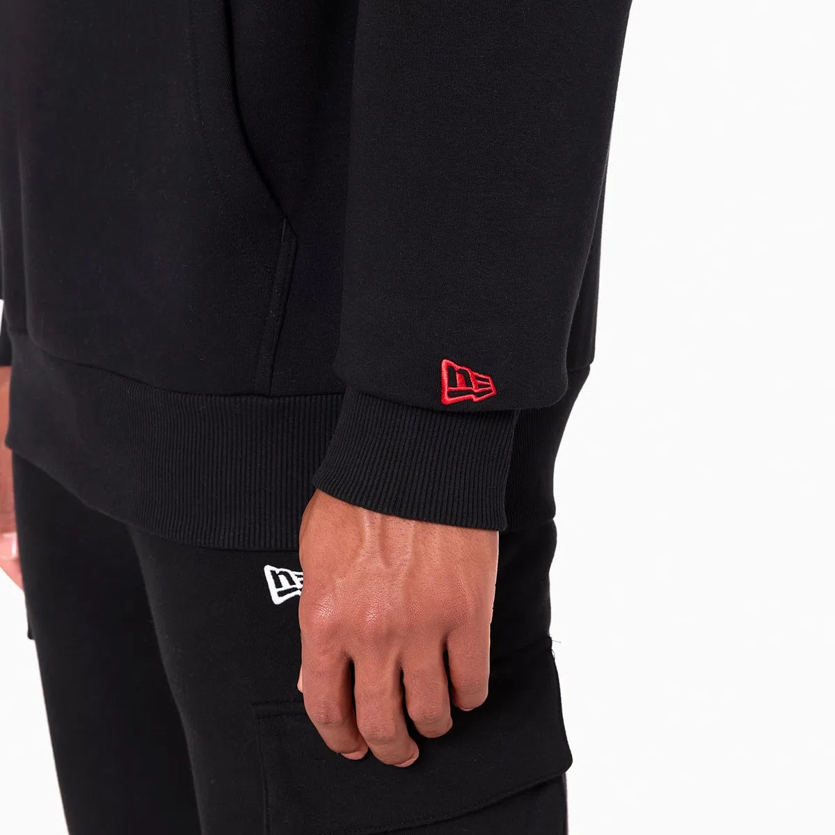 New Era NFL Hoody Capucha Sudadera suéter Fútbol Americano Logotipo del Equipo