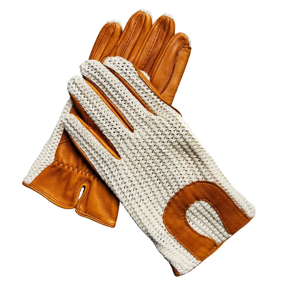 Harssidanzar Guantes de equitación, genuino cuero de oveja malla transpirable, ligero y cómodo guantes de equitación DM302