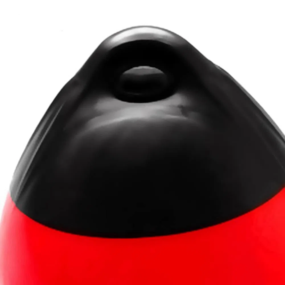 Bola de Defensa de de PVC de Alta Resistencia de Redonda Bola de Parachoques de Muelle Protección Inflable de Amarre Marina Roja