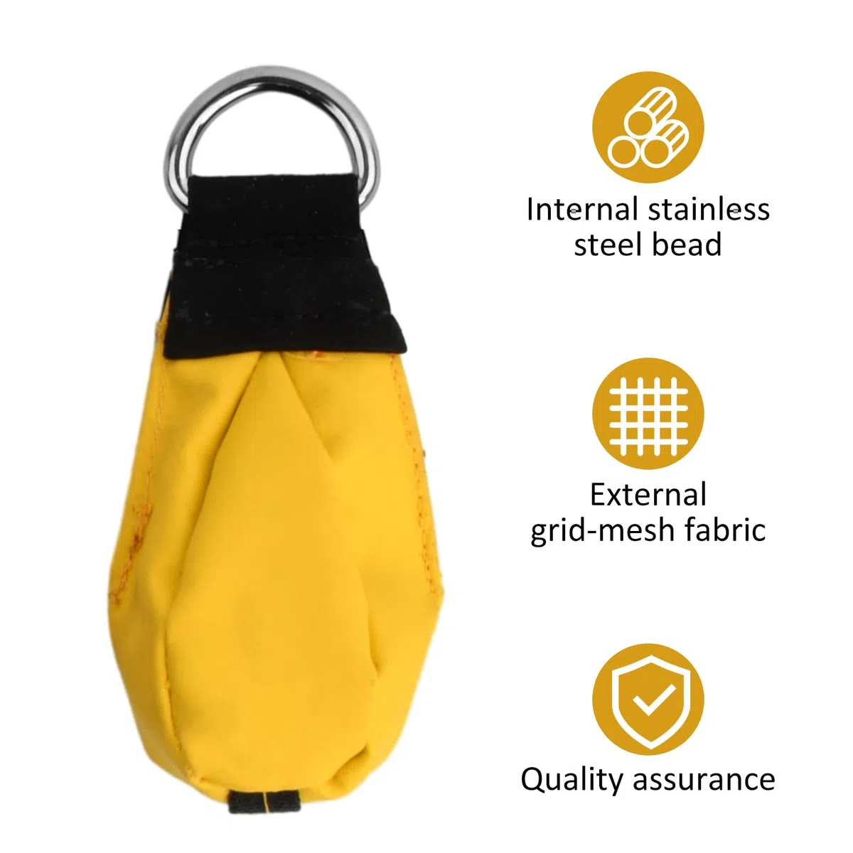 Bolsa de Lanzamiento de Cuerda, Bolsa de Pesas para Tiro, Bolsa de Tiro de Cuerda de Arbolista, Bolsa de Pesas Arrojar para Alpinismo, Escalada En Roca