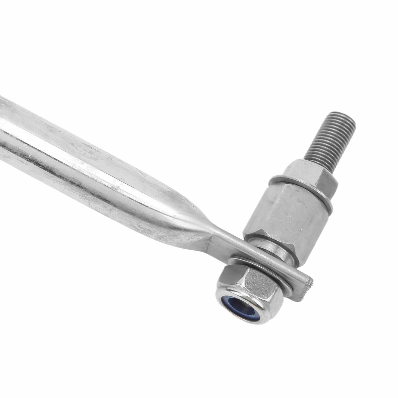 Enlace de Dirección de Motor Fueraborda, Brazo de Varilla de de Dirección de Barco, Universal de Acero Inoxidable Ajustable de 265-315 Mm para Motor Fueraborda de 15 a 200