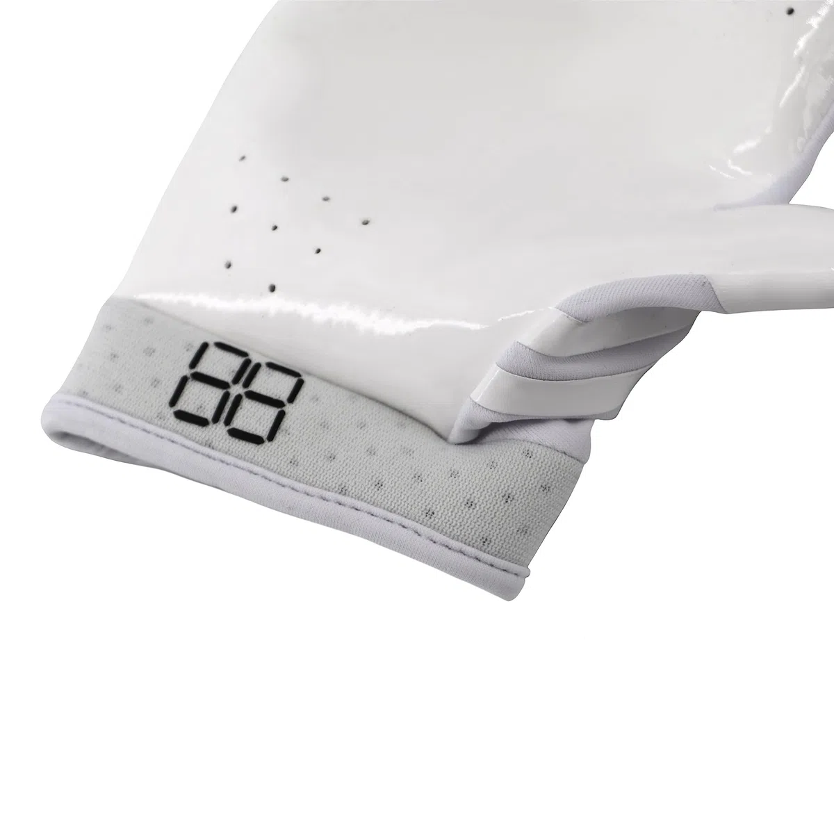BARNETT FRG-03 Junior Receiver - Guantes de fútbol (RE, DB, RB), Color Blanco