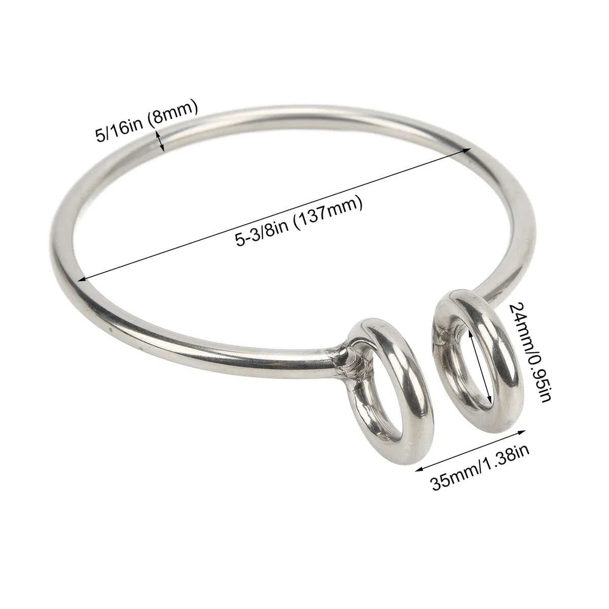 Anillo de recuperación de ancla, anillo de recuperación de ancla marina de acero inoxidable soldado para pesca en barco
