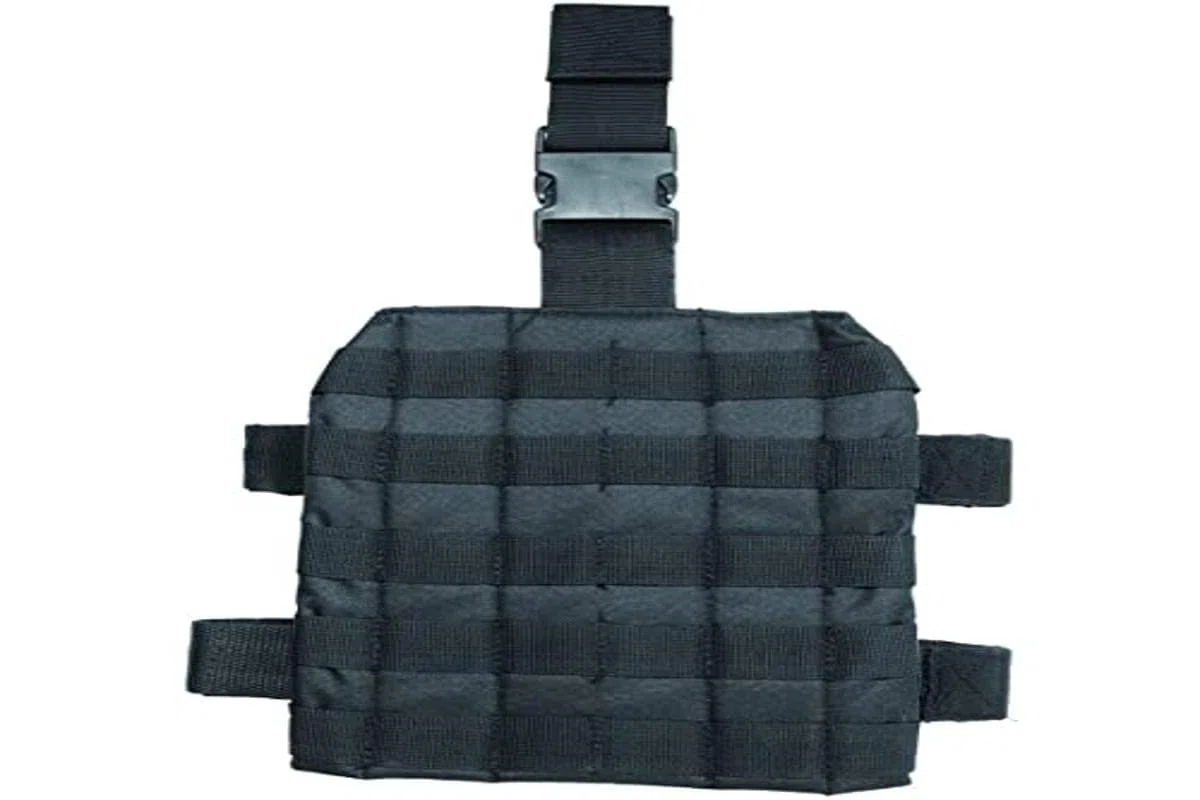 Miltec Molle Drop Leg Platform Tactical Leg Panel Correa Sistema Modular