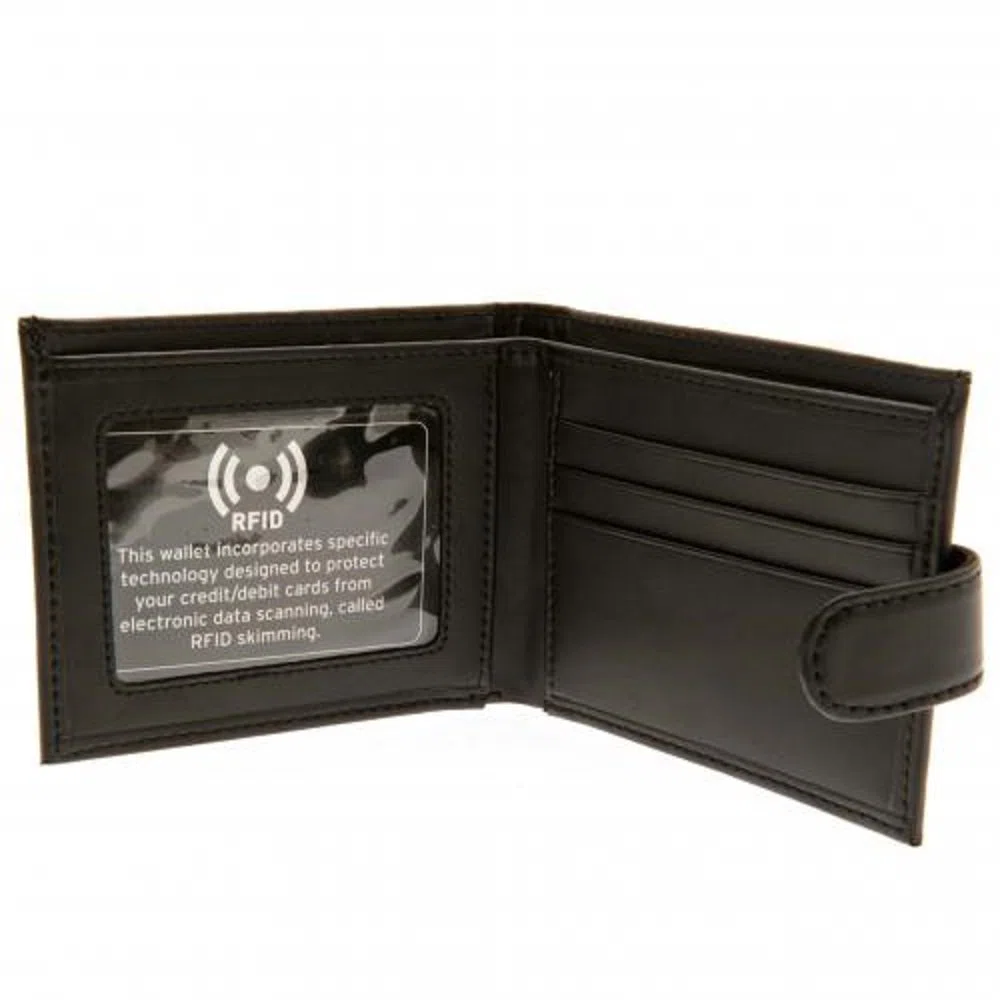 L.F.C Liverpool FC - Cartera antifraude RFID, Black, Moderno