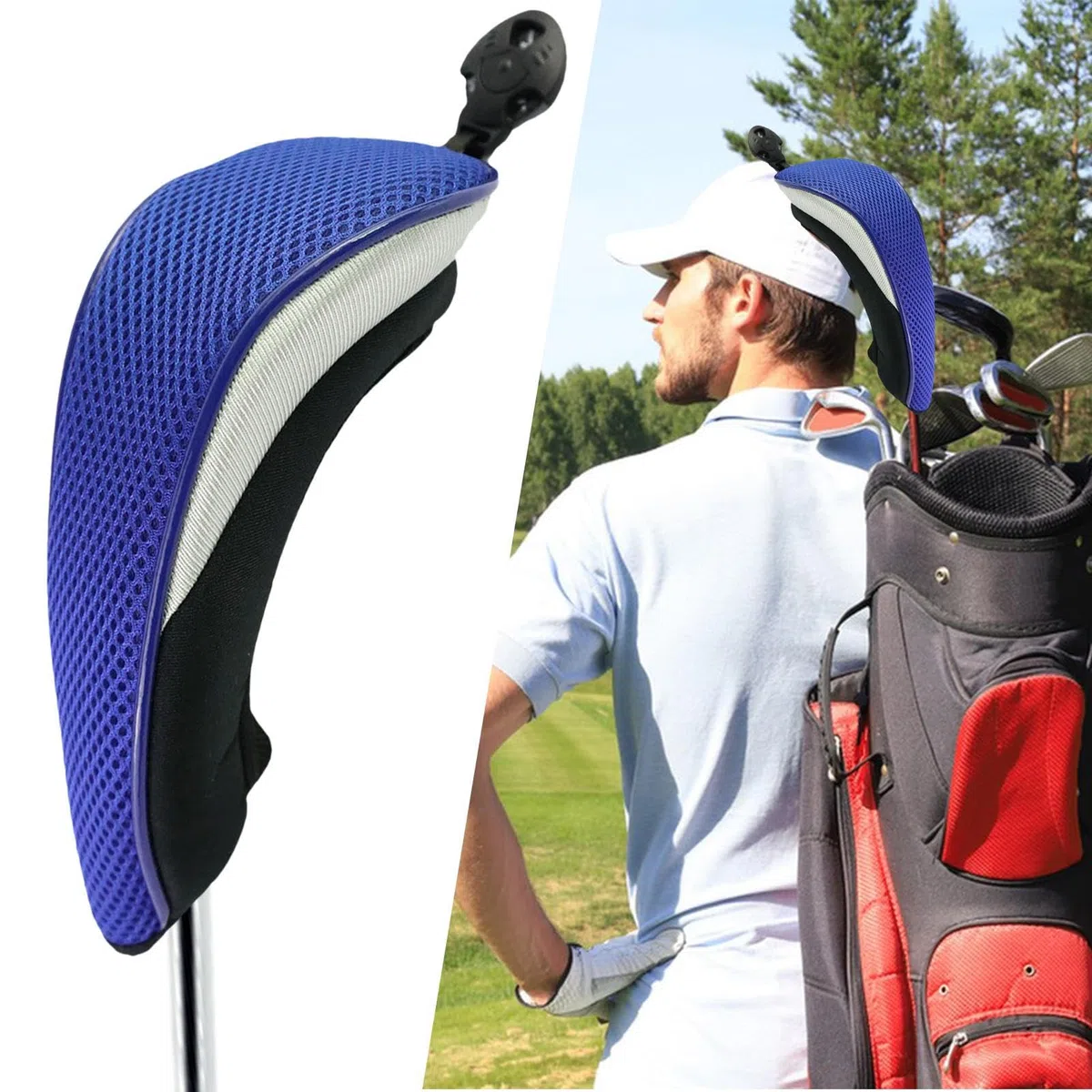 Fundas para Driver De Golf | Protector para Driver De Golf,Equipo Protector Impermeable para Viaje Organización Almacenaje Y Transporte Al Campo