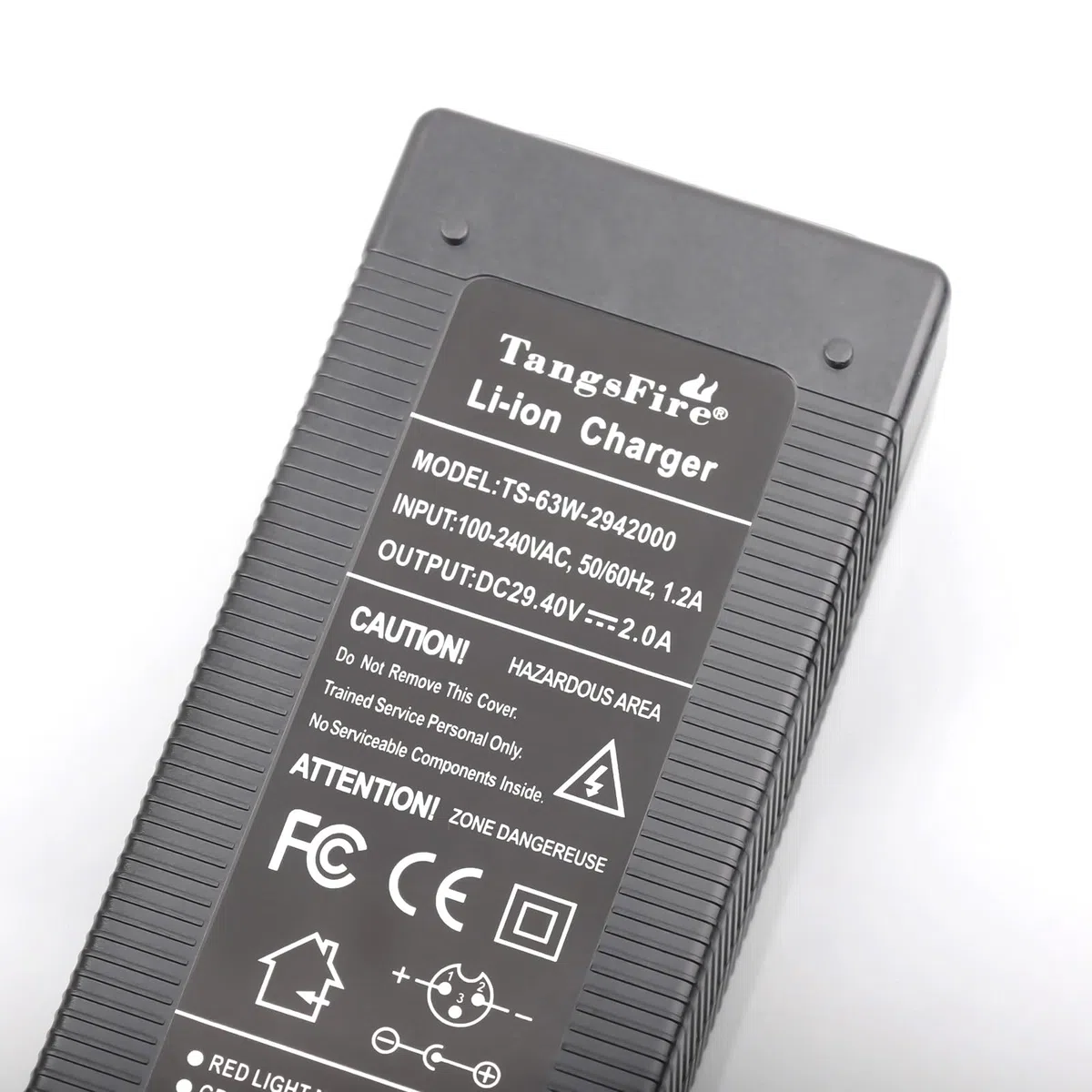29,4 V 2 A Cargador Overboard Universal para 25,2 V 25,9 V 24 V Batería Scooter Rchargeur Patinete Eléctrico Urbanglide