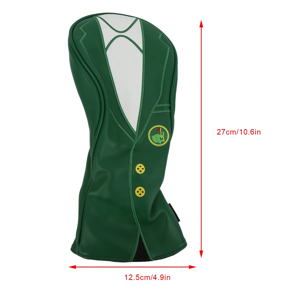 RiToEasysports Fundas para Cabezas de Golf, Impermeables, de Cuero PU, Forro Suave y Grueso, Funda Híbrida para Hombres y Mujeres, Amantes del Golf