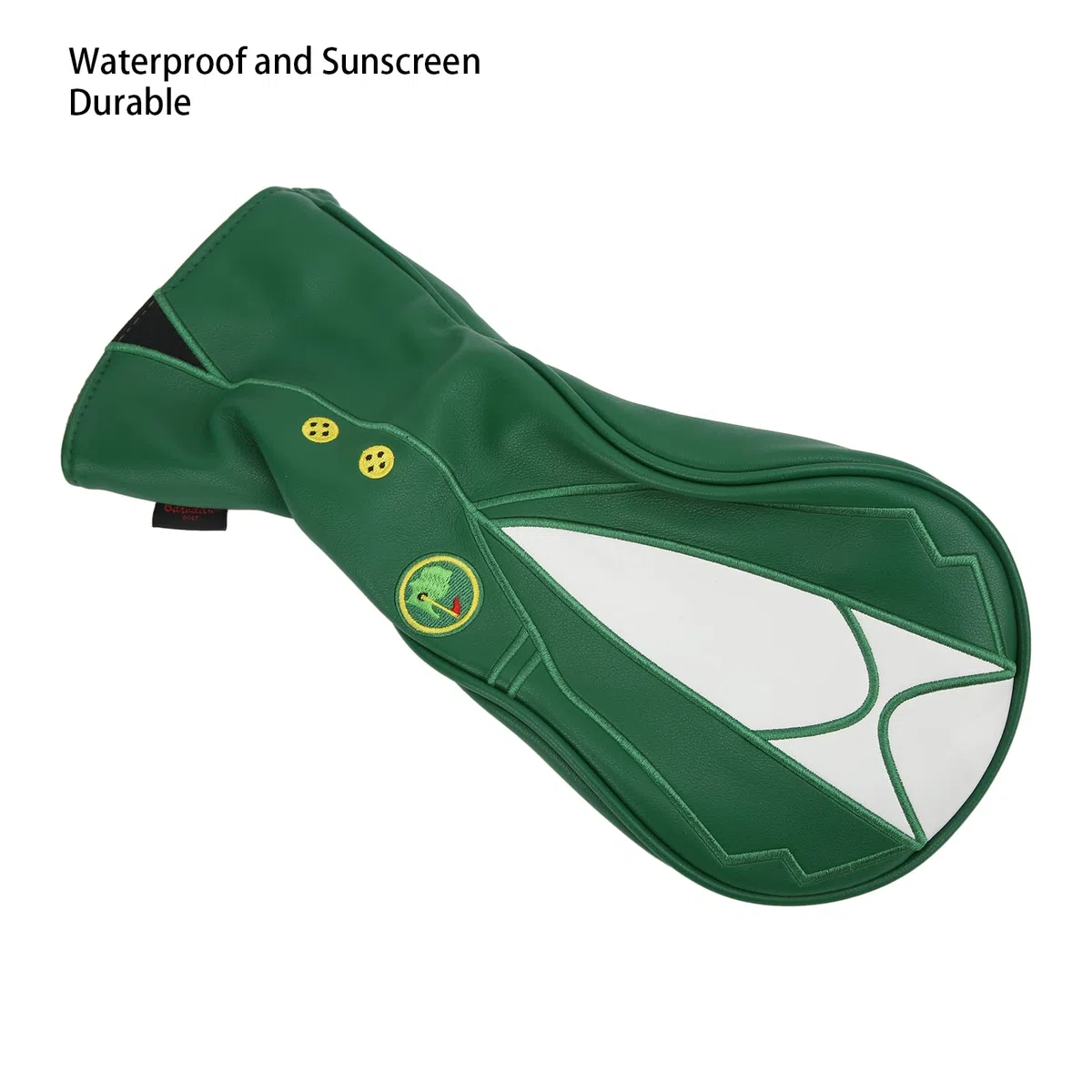 RiToEasysports Fundas para Cabezas de Golf, Impermeables, de Cuero PU, Forro Suave y Grueso, Funda Híbrida para Hombres y Mujeres, Amantes del Golf