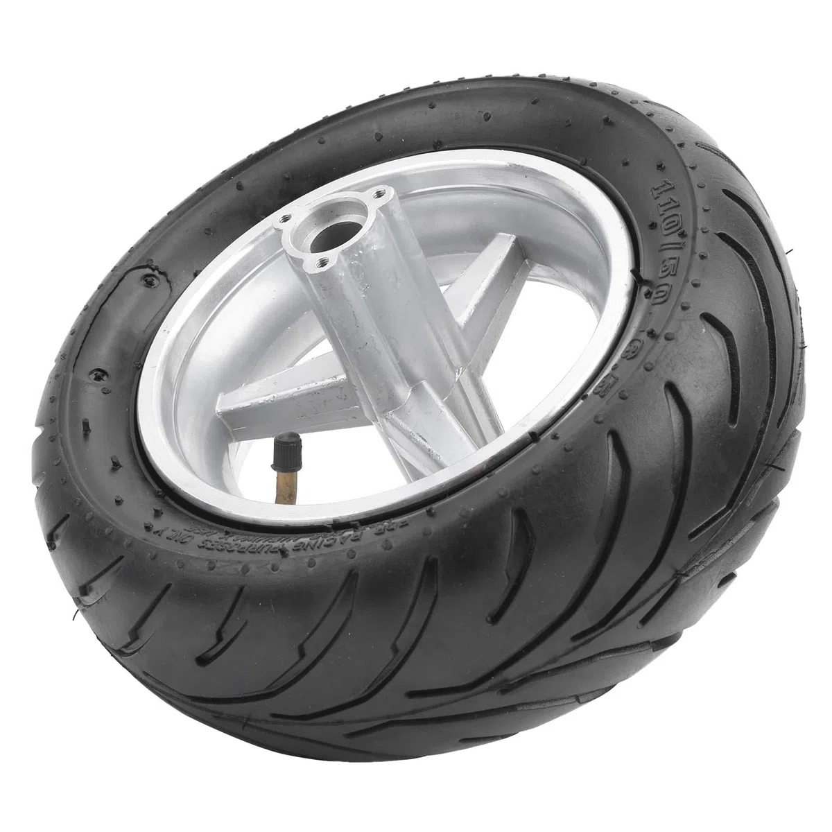 Neumático Trasero para Pocket Bike con Llanta Antideslizante - Reemplazo de Alto Rendimiento para Motos de 47cc 49cc