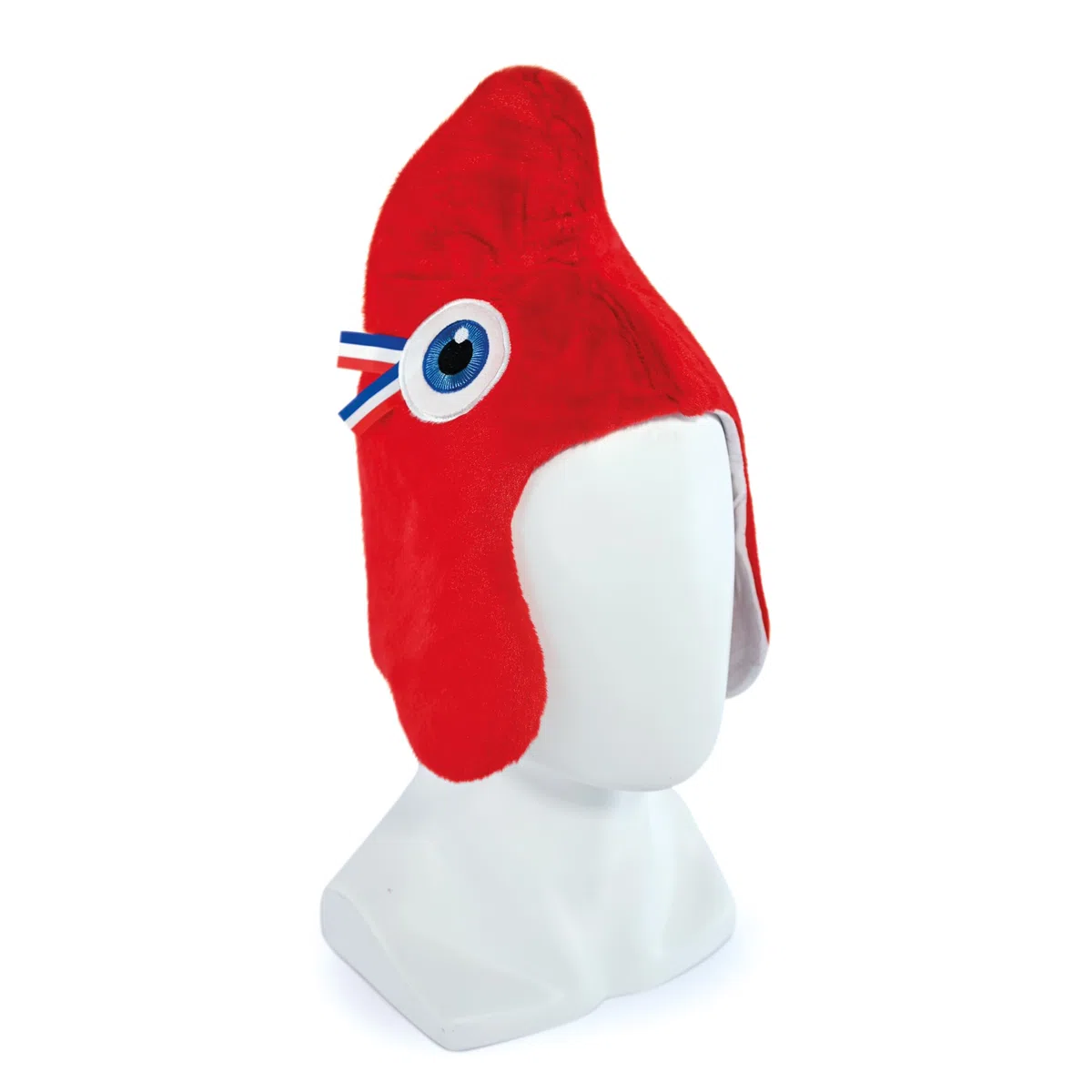 Doudou et Compagnie – Gorro Phryge para mascotas oficial de los Juegos Olímpicos y Paralímpicos de París 2024 – Rojo – Gorro talla M – Para niños – Fabricado en Francia – JO2431