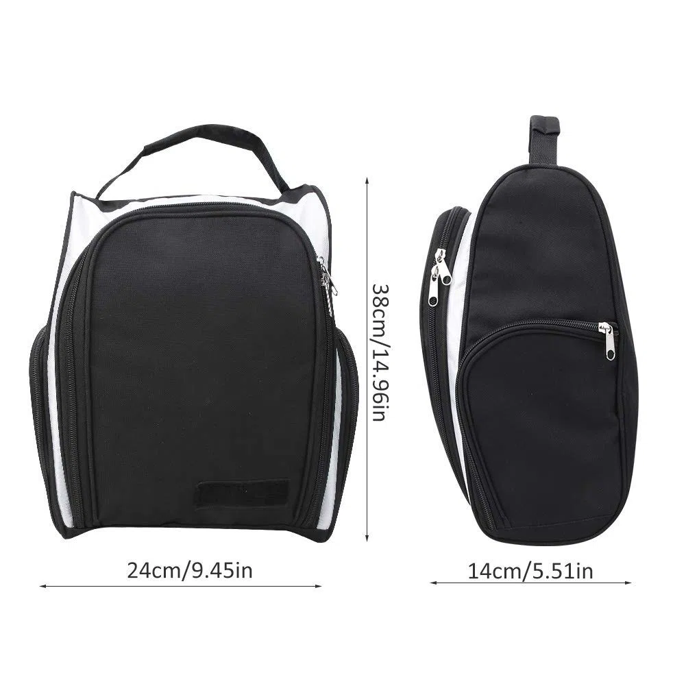 Bolsa de Zapatos de Golf Bolsa de Calzado Deportivo Portátil de Nylon Resistente Al Agua y a Los Arañazos