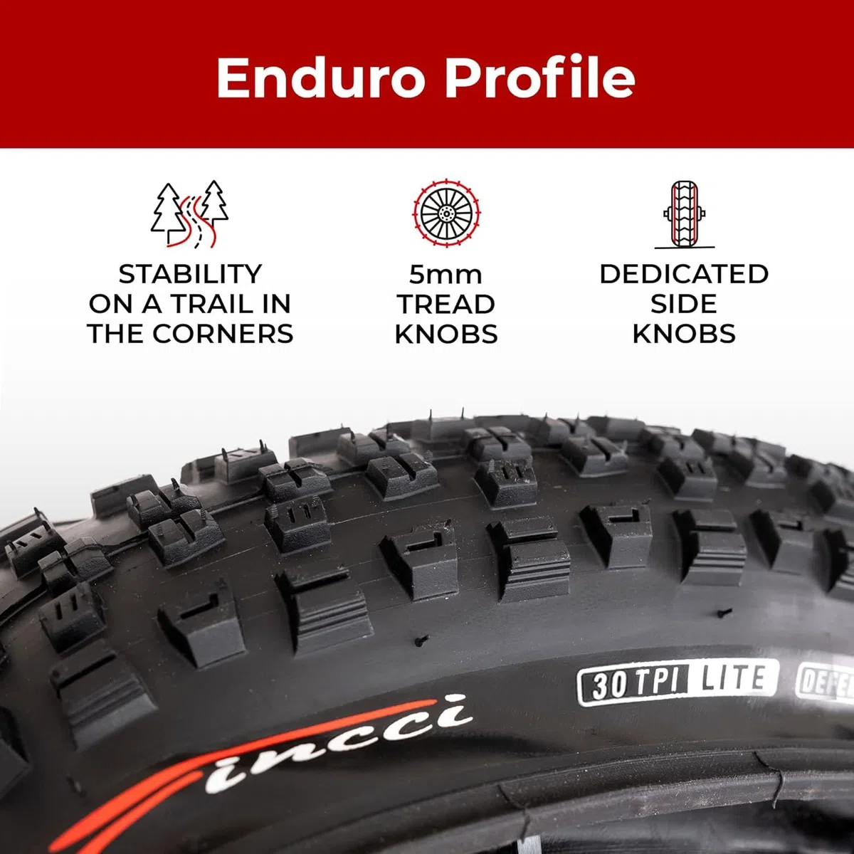 Fincci Cubiertas MTB 27.5 x 2.35 Pulgadas - Par Plegable Neumáticos 60-584, 30 TPI- Gomas Maori para MTB Montaña Bici, Enduro Cross - Country Bicicleta, Paquete de 2 componentes Ciclismo