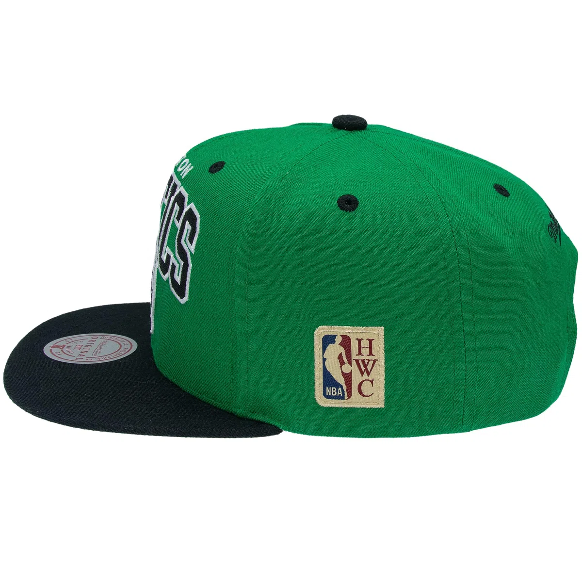 Mitchell & Ness Team Arch Gorra de béisbol Snapback (NBA/HWC) - Boston Celtics (Verde/Negro)