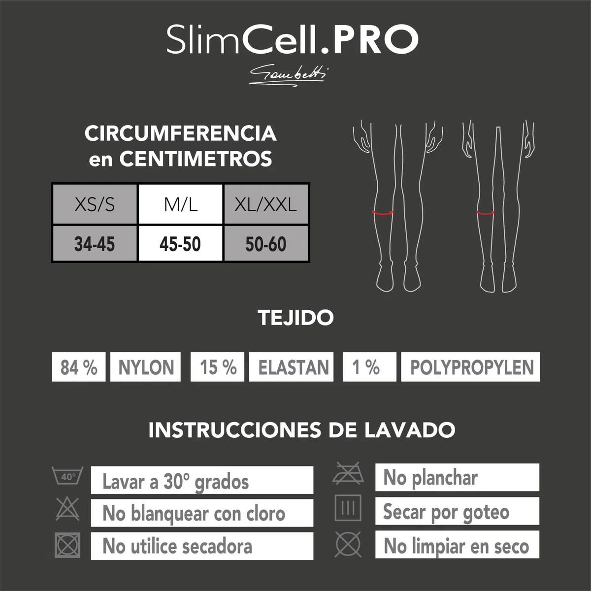 SLIMCELL PRO Rodillera Deportiva Unisex Anti-UV - Rodilleras Deportivas, Rodillera Compresion, Rodilleras Crossfit, Rodilleras Gym, Rodilleras Voleibol, Rodillera Running - Made in Italy