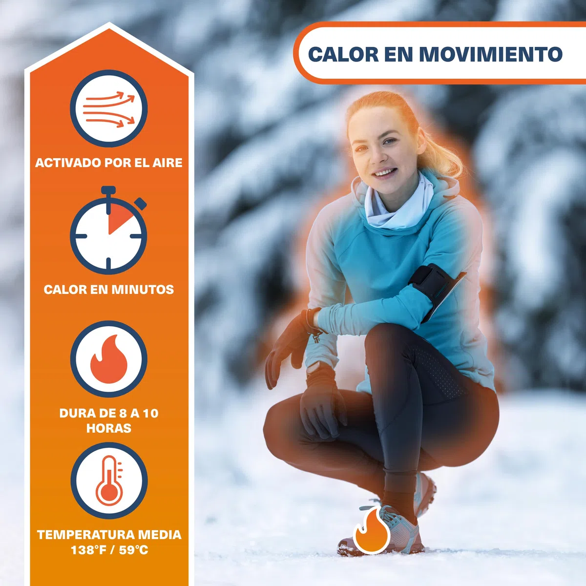 Bramble - Calentadores de Dedos Adhesivos (40 Pares, 80 en Total) - Parches Adhesivos ultrafinos para Zapatos y Botas - Se activan con el Aire y no Dejan Olor - hasta 10 Horas de Calor