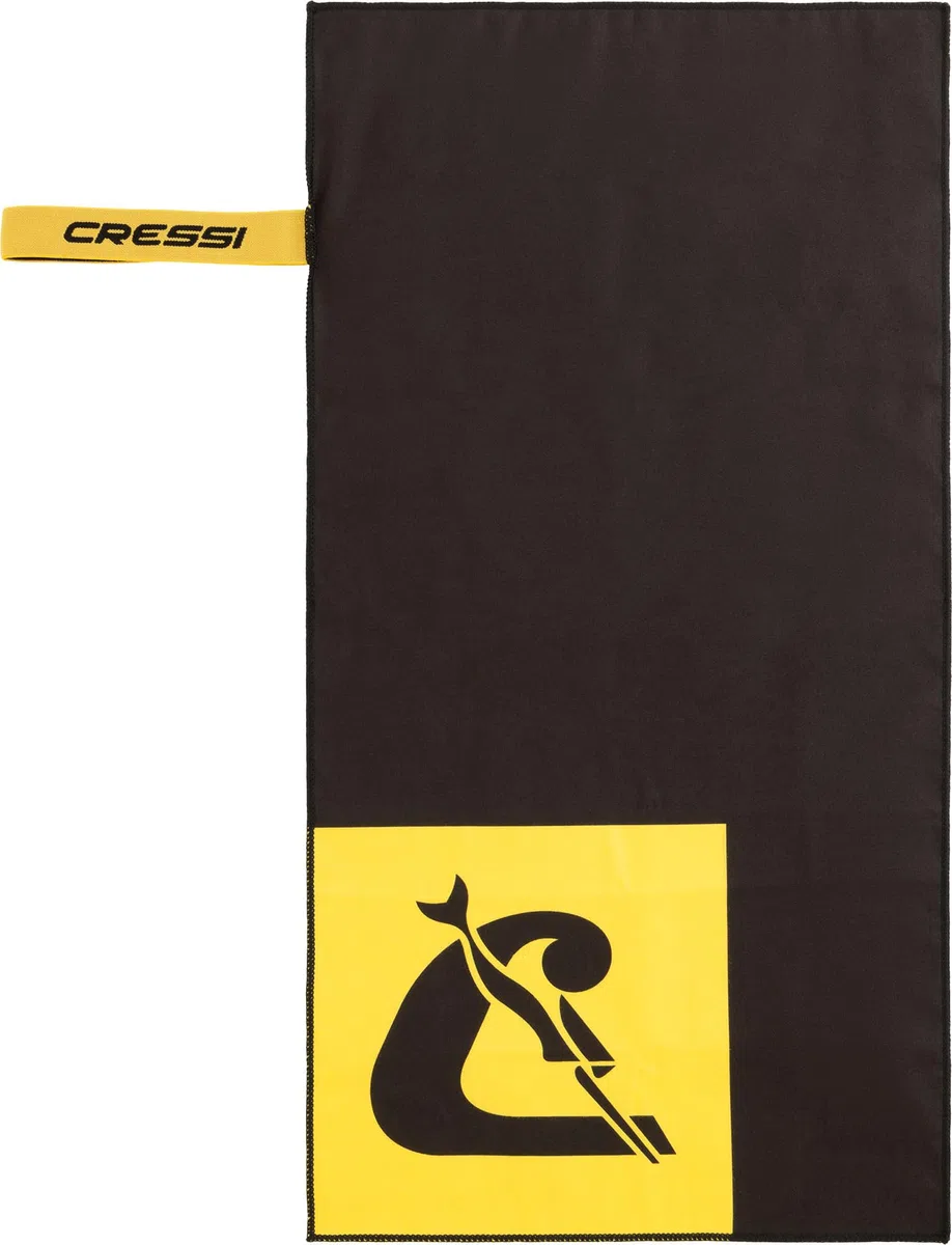 Cressi Towel Microfibre Double Face Vela - Toalla de Microfibra Toalla de Piscina Mar Gimnasio Ligera Suave Increíblemente Absorbente Superior a Las Toallas Estándar