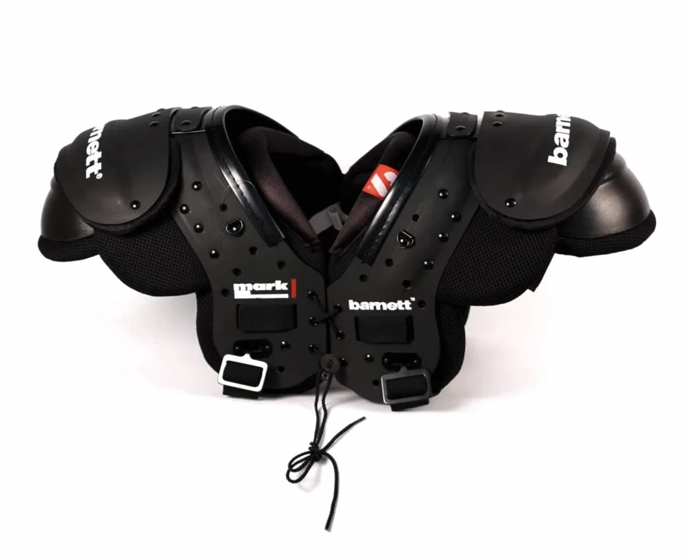BARNETT Mark IV Negro Hombro de fútbol Pro, FB-LB-Te-OL-DL,