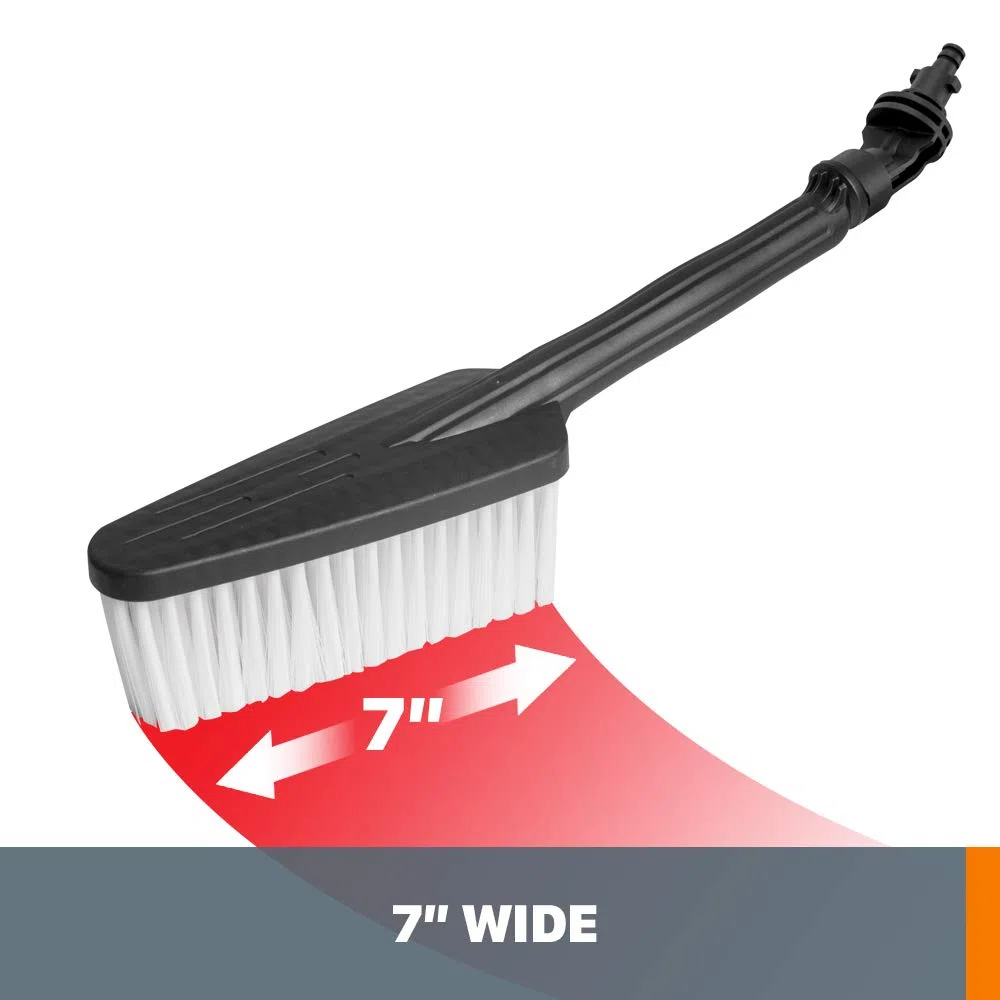 Worx WA4048 Hydroshot - Cepillo de Limpieza Multiusos