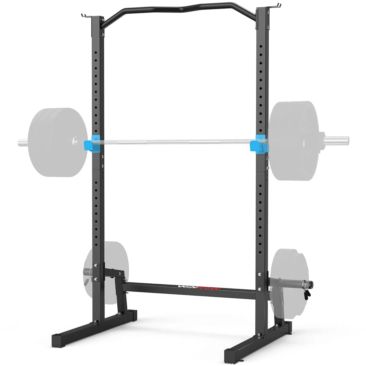 WINNOW en Cuclillas Jaula de Fuerza Ajustable de Altura, con Palanca de tracción, Gimnasio doméstico Multifuncional Torre de energía Entrenamiento de Fuerza en Cuclillas Barbacoa