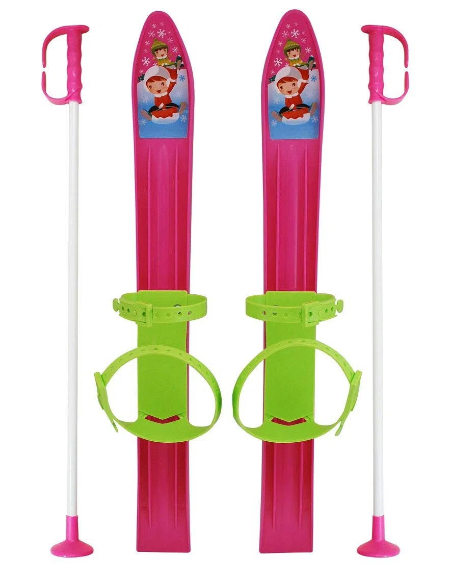 KLUZ-SKI60-2 - Esquí para niños (Unisex, 60 cm, Talla única), Color Violeta y Morado