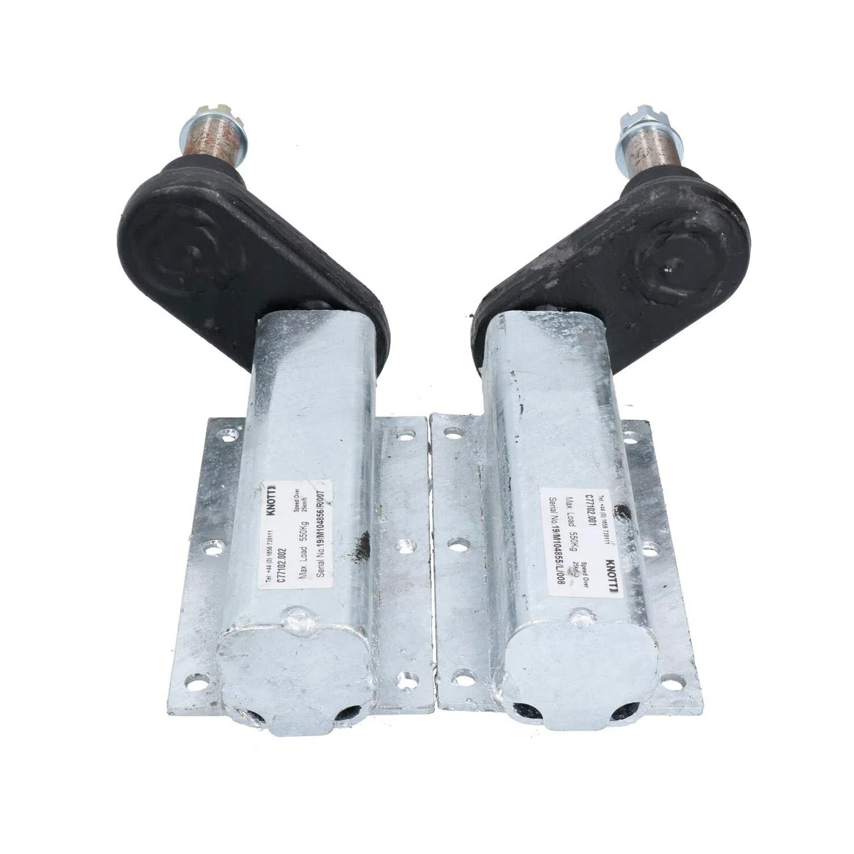 Remolque 500 kg unidades Suspensión Bundle