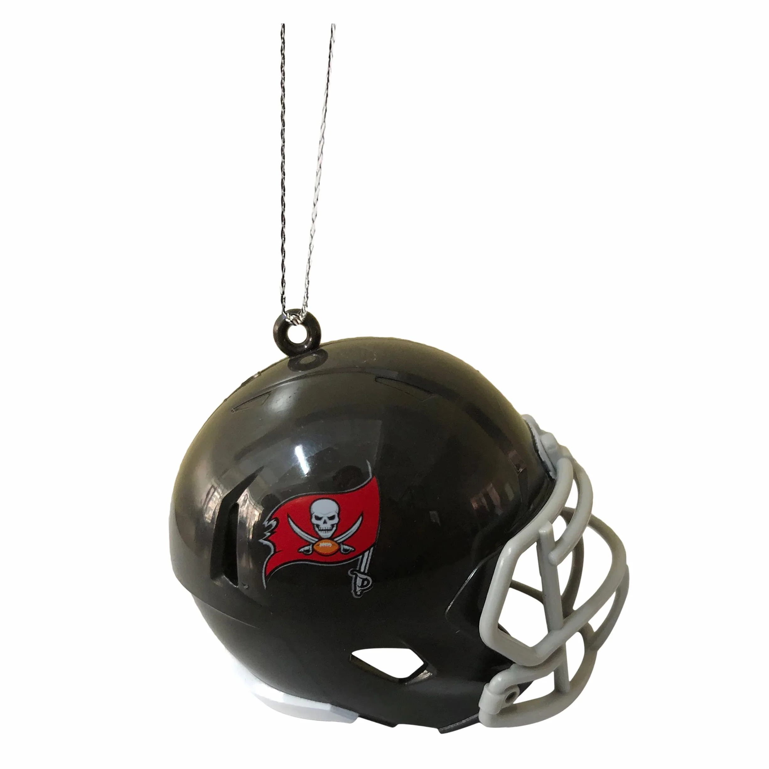 NFL Tampa Bay Buccaneers Casco Bola de árbol de Navidad colgante ornamento