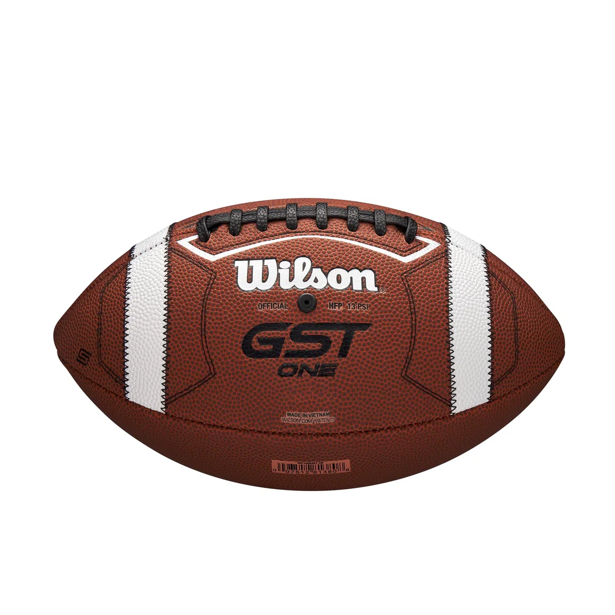 Wilson GST SpeedSkin One - Balón de fútbol, Color marrón, tamaño Oficial